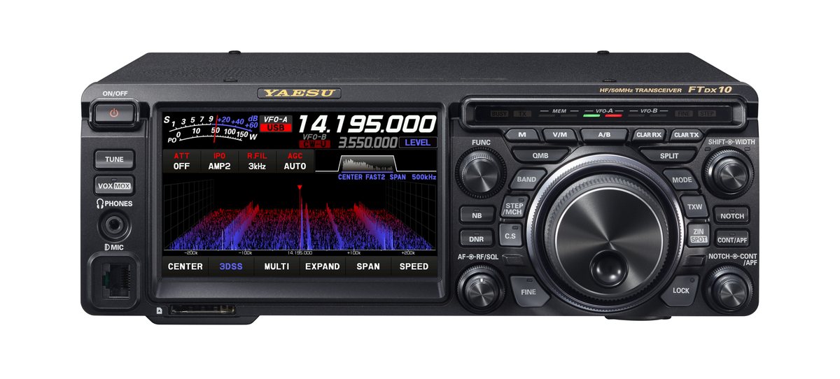 FTDX10, HF/50MHz 100W SDR