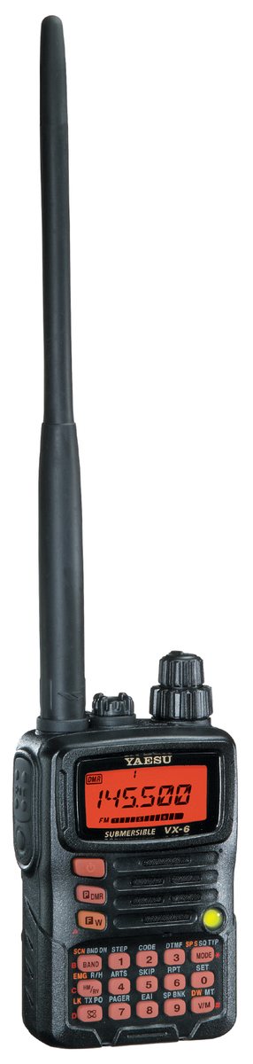 VX-6R. 144 / 430 MHz 5 Watt Hand Held FM