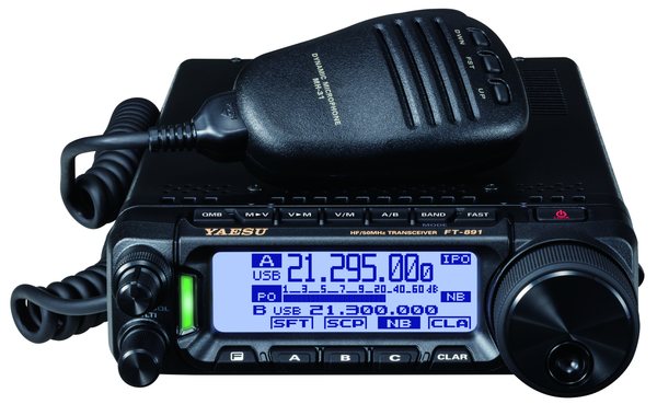 Yaesu FT-891 100W HF/6M Mobile